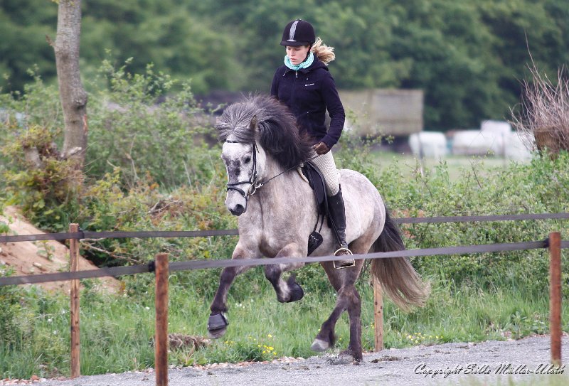 Arndis 2011_05_29 m.jpg - Arndis und Katharina - Probereiten auf der Passbahn auf Heesberg